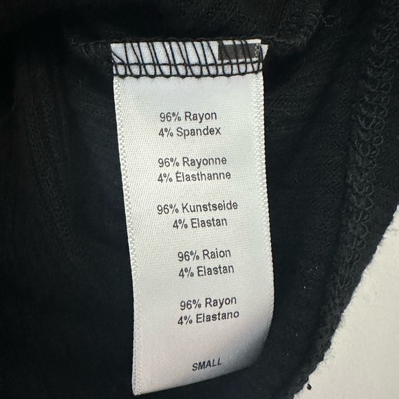 Project Social T Black Ribbed Button-Front Tank - Picture 4 of 5